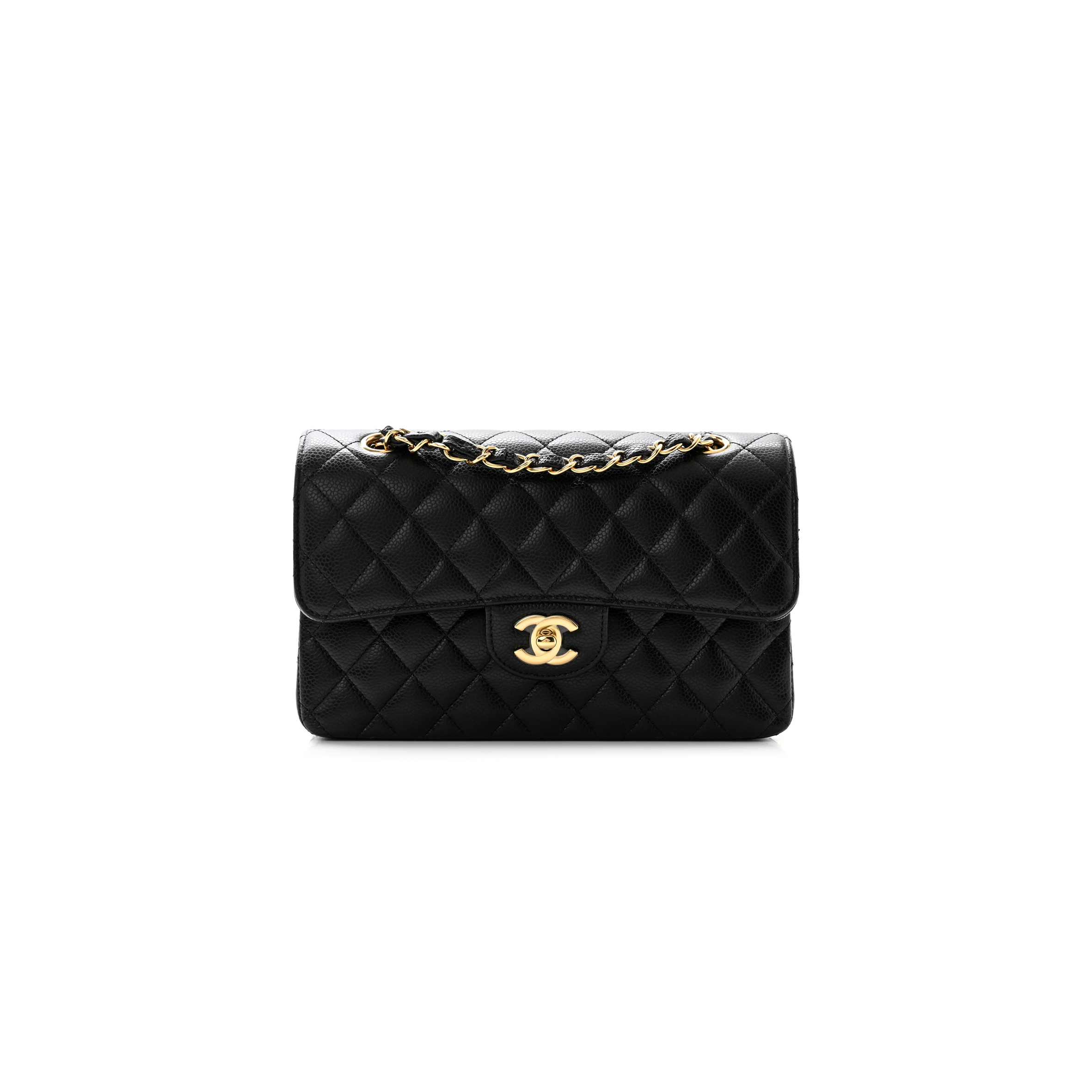 CHANEL CAVIAR QUILTED SMALL DOUBLE FLAP 1616881 (23*14.5*6cm)